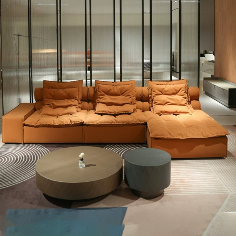 Home Textiles Of Scandinavia - x*-Divano Modulare Minimalista in Tessuto Cloud
