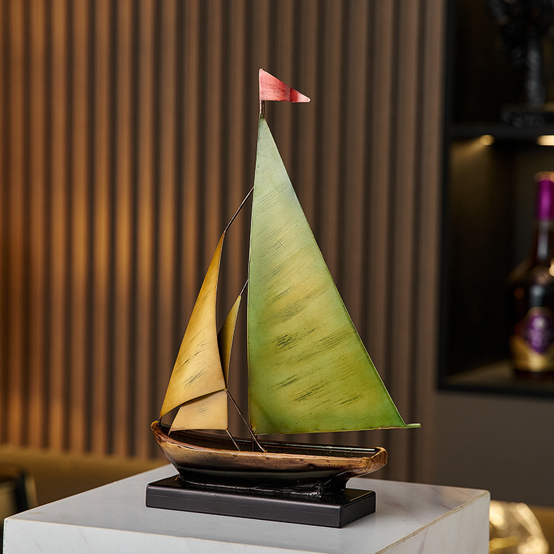 Xt Home Textiles - Modellino Creativo di Barca a Vela,
