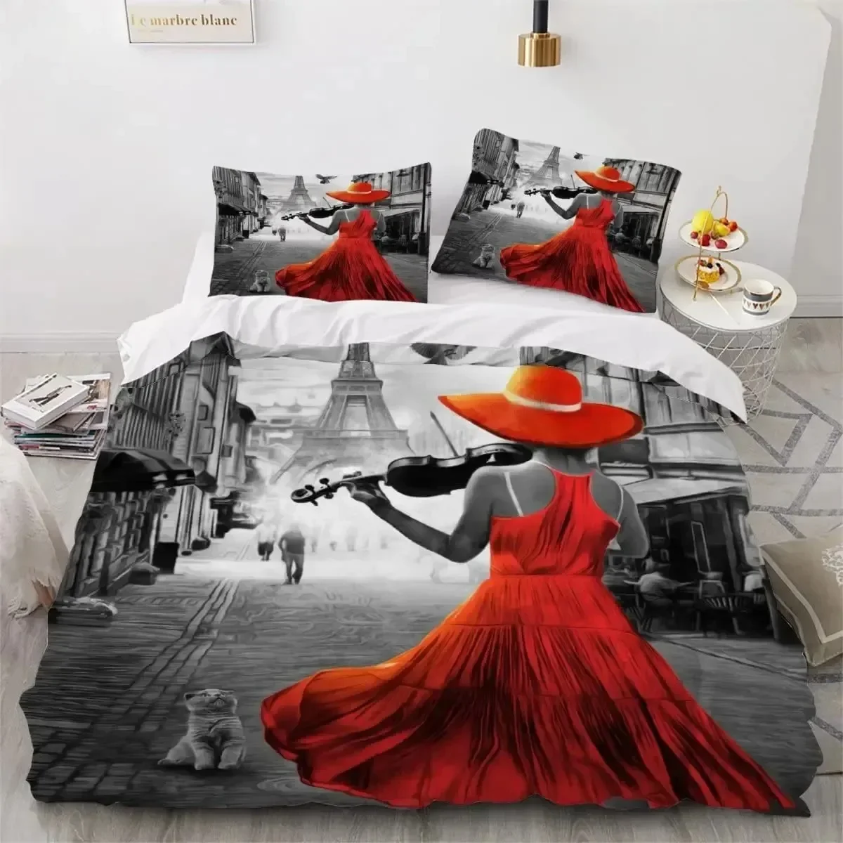 Home Textiles Paris - Stampa 3D Torre Eiffel Francia Parigi