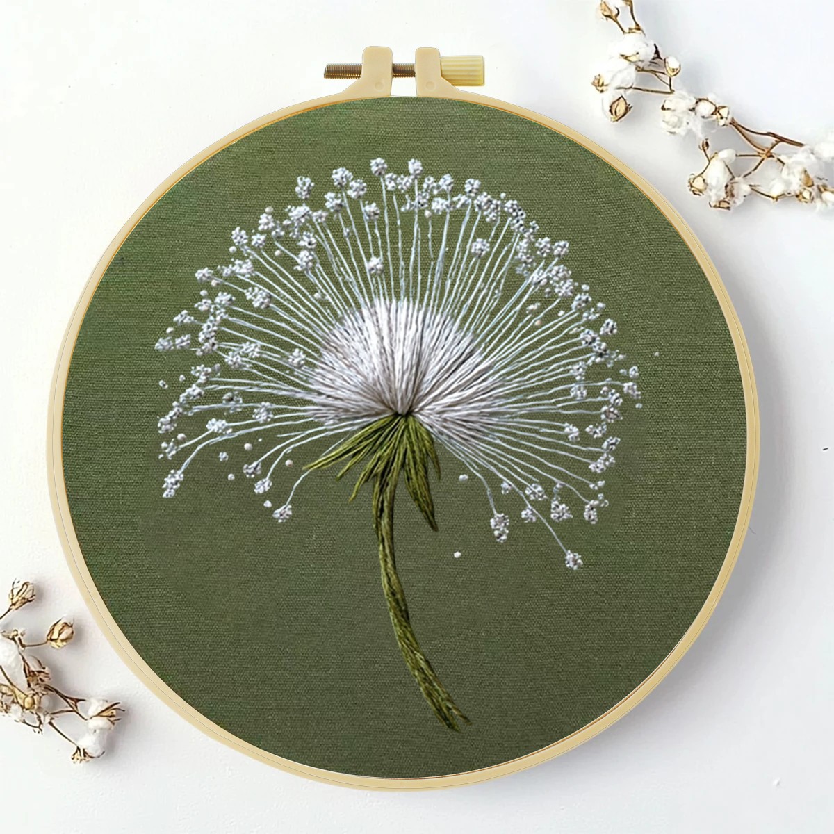 Kit Ricamo Dandelion 20x20cm/1 - Home Textiles Discount recensione e prezzo