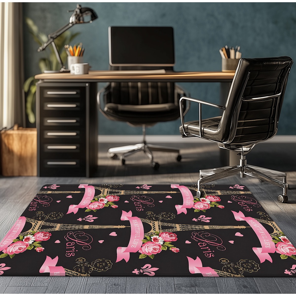 Parigi Torre Eiffel Rosa Tappe - Home Textiles Paris recensione e prezzo